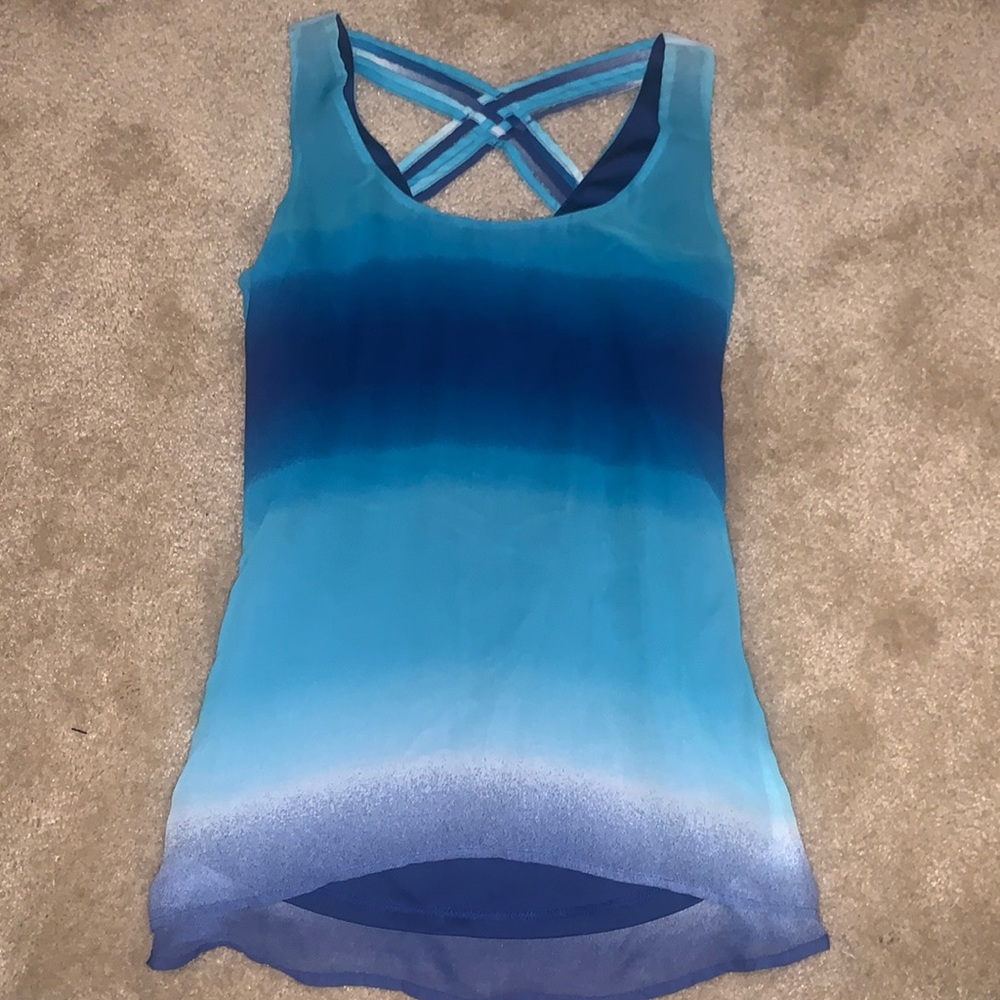 Studio Y Tank with Criss Cross Back